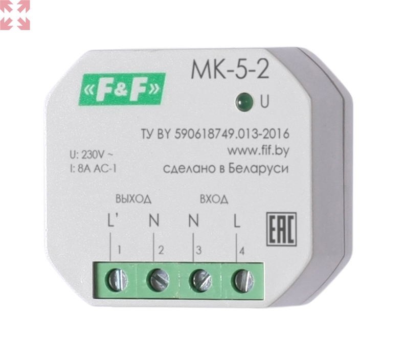 картинка Модуль защиты контактов MK-5-2 от магазина 100ампер