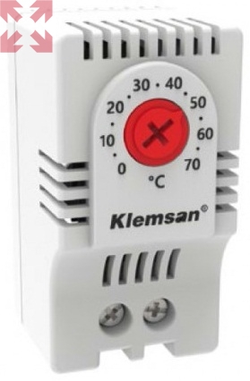 картинка Регулятор температуры воздуха Klemsan KLM TM01, для систем обогрева, на DIN дин рейку от магазина 100ампер
