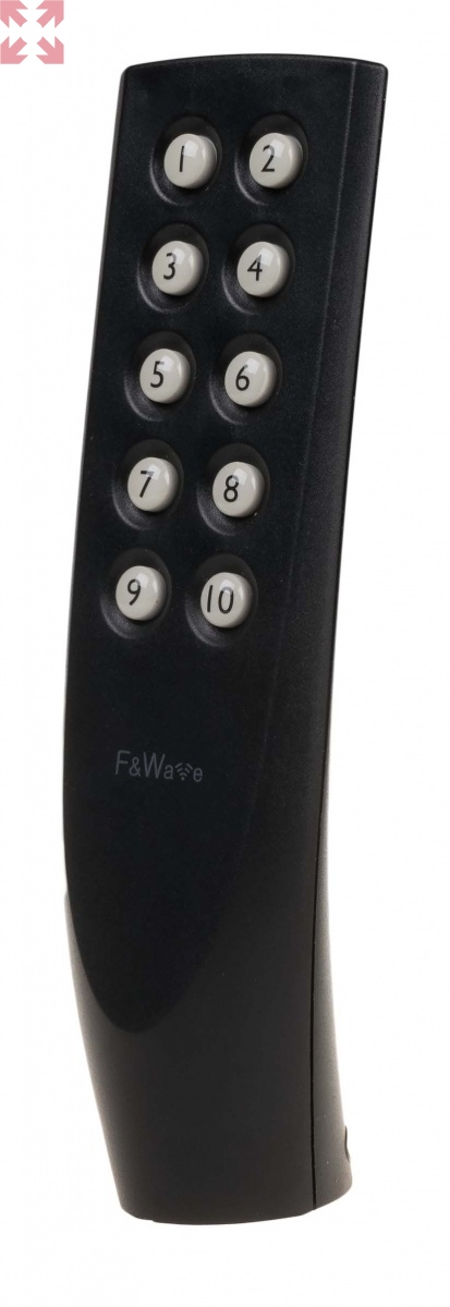 картинка Пульт ДУ FW-RC10, 10-и клавишный, черный от магазина 100ампер