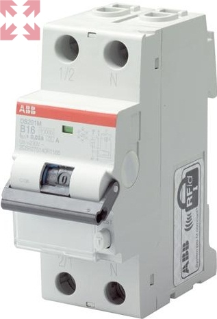 картинка ABB Выключатель автоматический дифференциального тока DS201 L C16 AC30 от магазина 100ампер