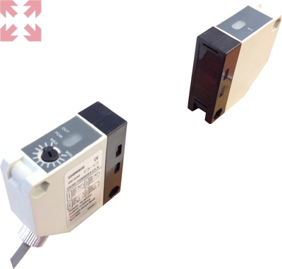 картинка Оптический бесконтактный датчик OK50-RR0600R4.U6.K.F в прямоугольном пластиковом корпусе от магазина 100ампер