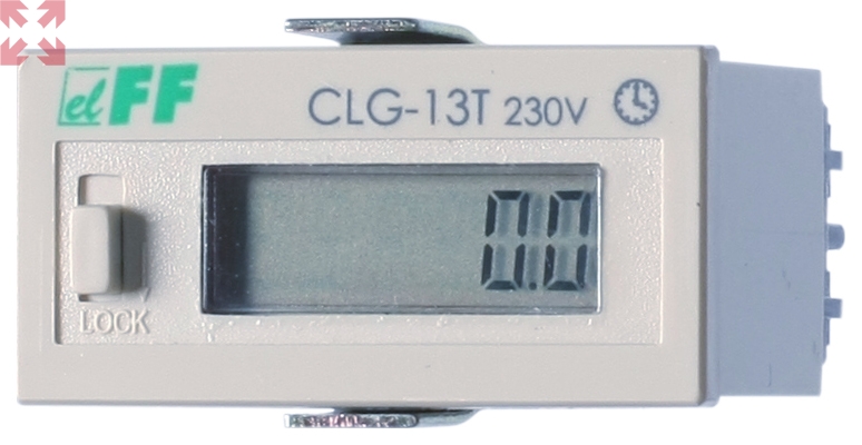 картинка Счётчик времени работы CLG-13T 230V от магазина 100ампер