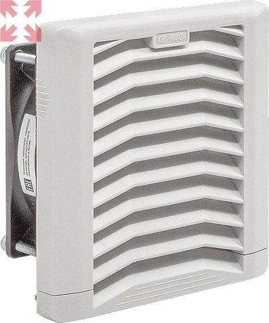 картинка KIPVENT-100.01.230 впускная решетка с вентилятором и фильтром от магазина 100ампер