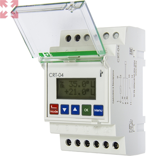 картинка Цифровой регулятор температуры CRT-04 с датчиком от магазина 100ампер