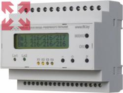 картинка AVR-02-G. Два ввода, однофункциональный (для работы с генератором), тип линий 3-и фазы, 4-х проводная(3х400В+N), ЖКИ индикатор, монтаж на DIN-рейке 35 мм от магазина 100ампер
