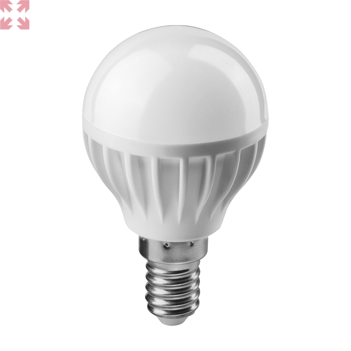 картинка Светодиодная лампа Онлайт E14 6W (60W) 2.7K (теплый) от магазина 100ампер