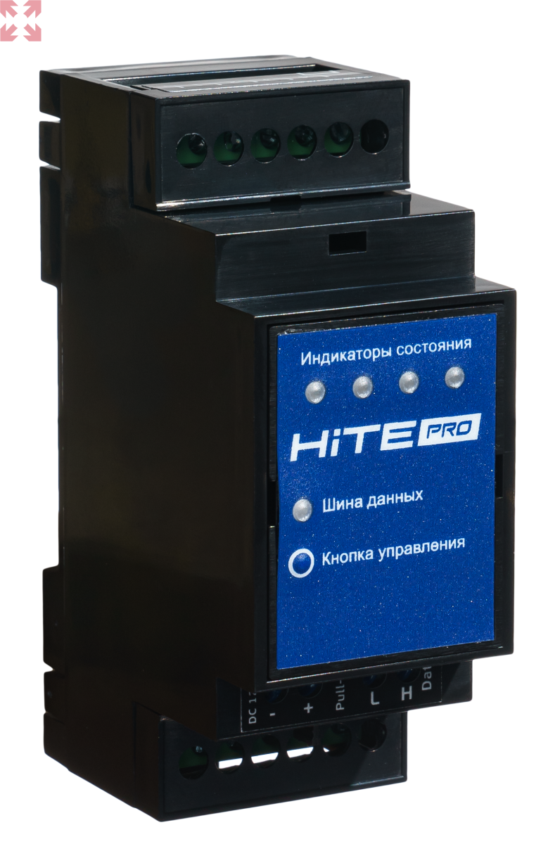 картинка HiTE PRO, Блок управления Relay-4S, slave, 4 канала, на DIN-рейку от магазина 100ампер