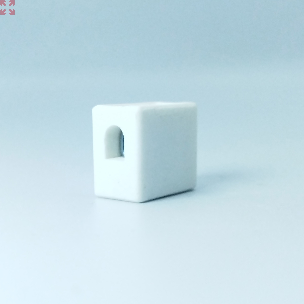 картинка Клемма керамическая 0,75 - 1,5 mm2 на 1 полюс, PK 1,5-1; (5088) от магазина 100ампер