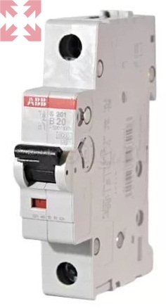 картинка Автоматический выключатель S201 C2, 6кА, 1 полюс, 2 ампера от магазина 100ампер