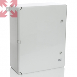 картинка Пластиковый шкаф с монт. панелью, IP65. УХЛ1., 400х500х175, непрозрачная дверца. RAL 7037. от магазина 100ампер