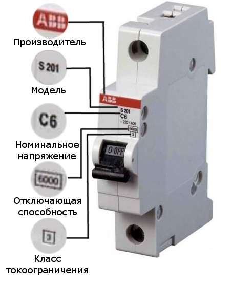 Автоматический выключатель что значит